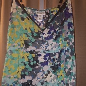 Multi color maternity top